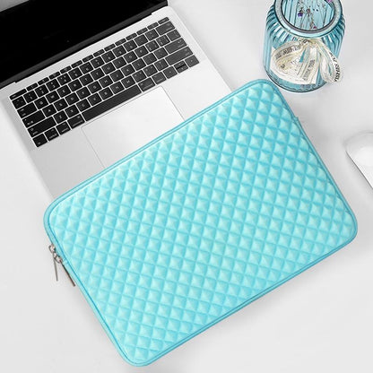 Textured Diamond Laptop Sleeve - Black