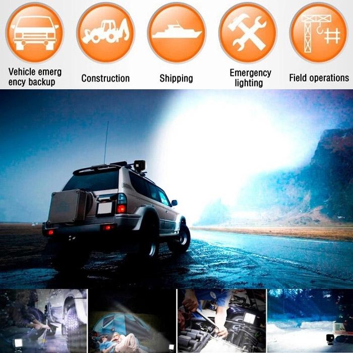 18W Epistar 6 Led Car Work Lamp Bar Light Waterproof Ip67 Dc 10 - 30V - 1440Lm