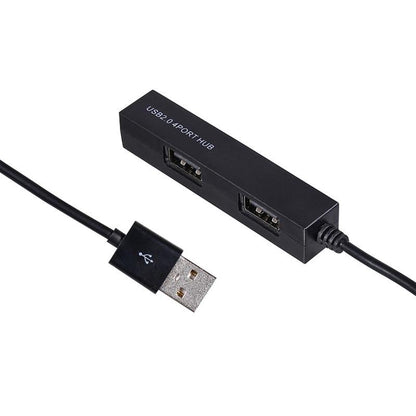 Portable 4-Port Usb 2.0 Hub High Speed 480Mbps