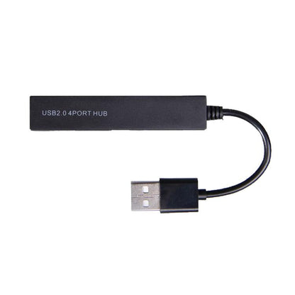 Portable 4-Port Usb 2.0 Hub High Speed 480Mbps