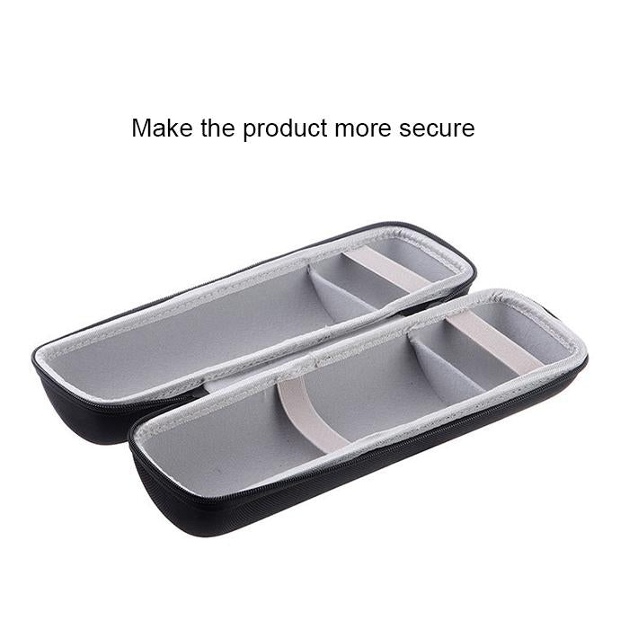 Portable Zipper Case for Jbl Charge 3 Speaker - Black Leather