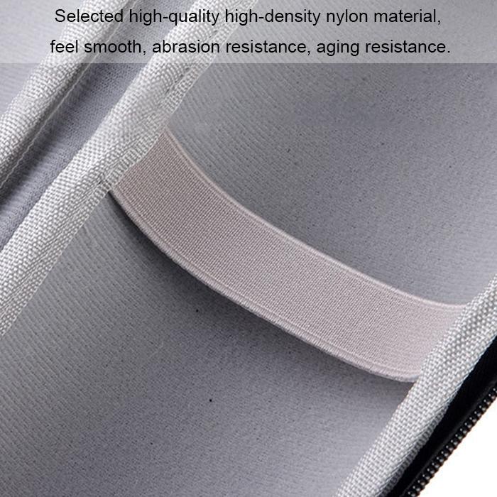 Portable Zipper Case for Jbl Charge 3 Speaker - Black Leather