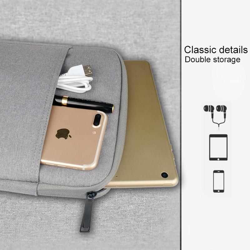 Shockproof Tablet Sleeve for 9.7 Ipad Pro / 2018 / 2017 - 10 Liner Pouch Cover - Black