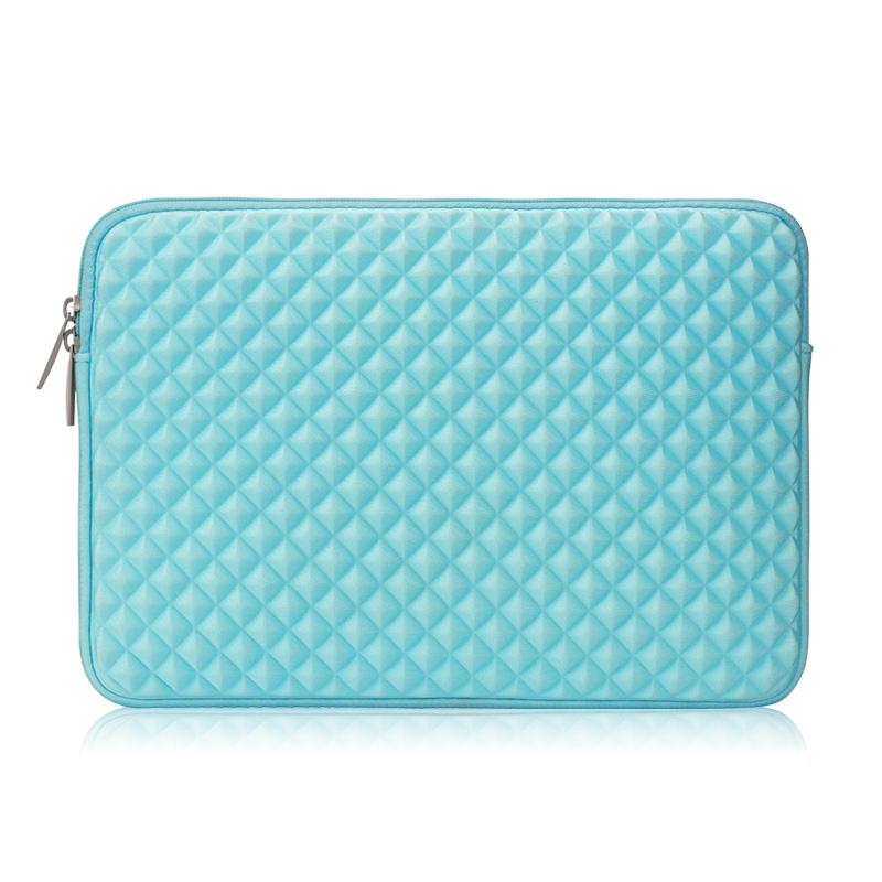 Textured Diamond Laptop Sleeve - Black