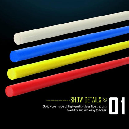 2-pack Golf Alignment Sticks for Accurate Ball Direction - Red Fiberglass - Red With Package