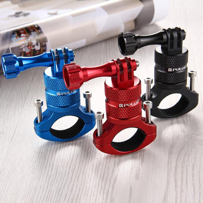 Universal Bike Handlebar Mount for Action Cameras - 360 Degree Rotation - Pu223B