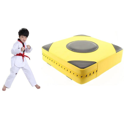 Thickened Square Boxing Wall Target - Imitation Leather - 40X40X10 - Orange Black