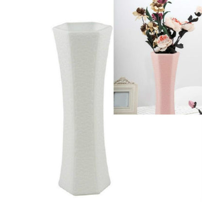 3-piece Plastic Hydroponic Vase Set for Creative Home Decor - Pink