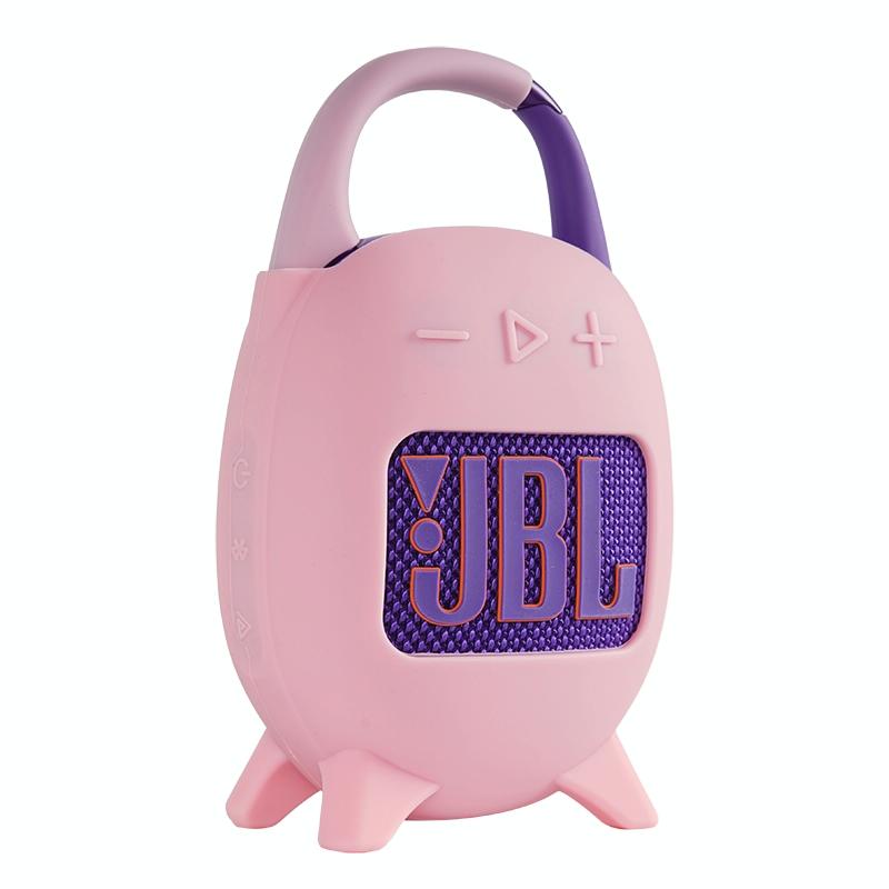 Soft Silicone Protective Case for Jbl Clip 5 Portable Speaker - Red