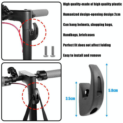 Xiaomi M365 Rear Fender Shock Absorber Bracket Cover for Electric Scooter - Red