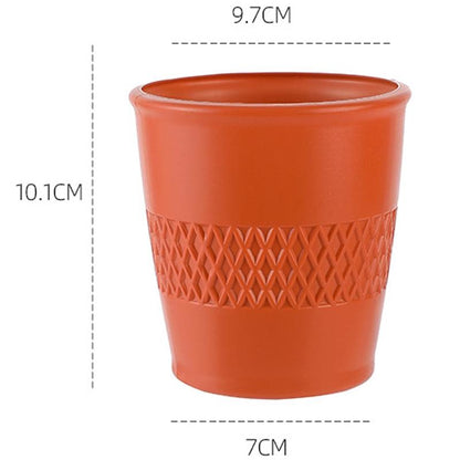Versatile Hydroponic Flower Pot for Wet and Dry Arrangements - Sea Blue