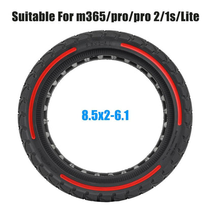 Colourful 8.5 x 2 Inch Honeycomb Tires for Xiaomi M365 / Pro / Pro 2 / 1s / Lite - Off-road Flick - Blue