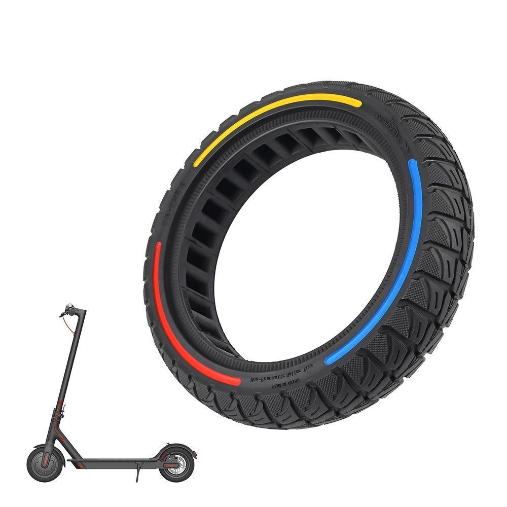 Colourful 8.5 x 2 Inch Honeycomb Tires for Xiaomi M365 / Pro / Pro 2 / 1s / Lite - Off-road Flick - Blue