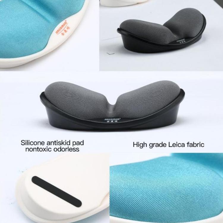 Memory Foam Wrist Rest For Keyboard & Mouse - Gray