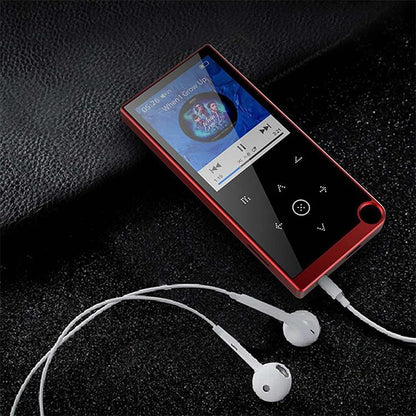 2.4 Inch Touch Mp4 / Mp3 Player 4Gb Memory E Book / Alarm / Timer No Bluetooth - Black