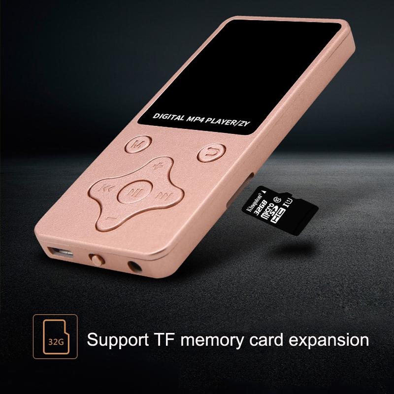 Ultra Thin Lossless Mp4 Player With Hd Video & Sound Quality - Black