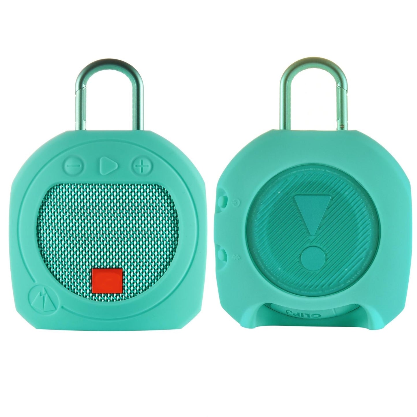 Protective Cover for Jbl Clip 3 Bluetooth Speaker - Anti-fall Silicone Storage - Medium Gray
