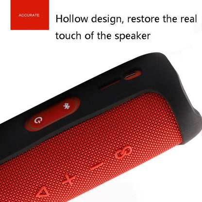 Eco-friendly Silicone Case for Jbl Flip 5 Bluetooth Speaker - Navy Blue