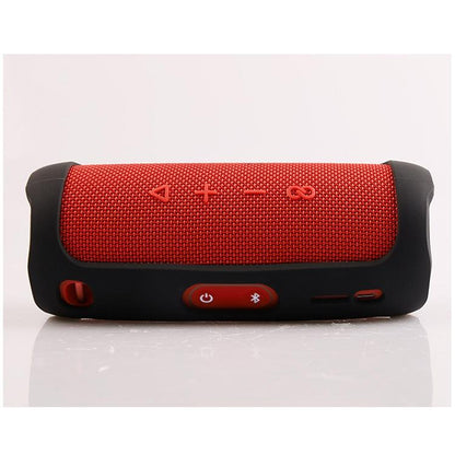 Eco-friendly Silicone Case for Jbl Flip 5 Bluetooth Speaker - Navy Blue