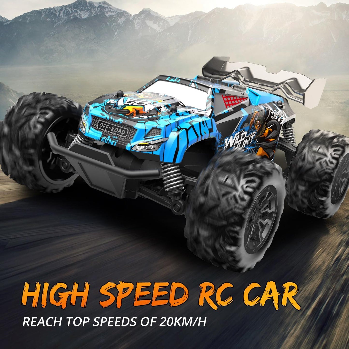 1 20 Full Scale 2.4g Rc Off-road Vehicle - Off-road Ready - Light Green