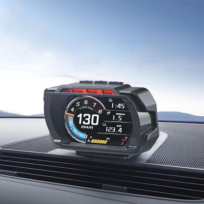 Car Obd Hud Lcd Speedometer Clear Display - Korean Version
