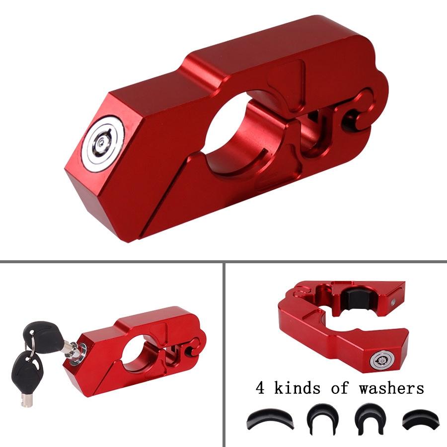Secure your Xiaomi M365 Scooter with Handlebar Lock - Red