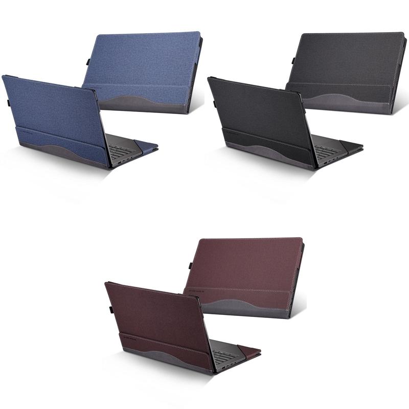 Yoga 530-14 Laptop Leather Case - Protective - Wine Red
