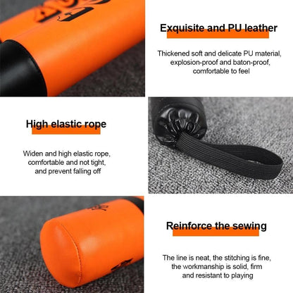 57Cm Sanda Stick For Speed Training And Fighting - Bright Orange - Cool Pink