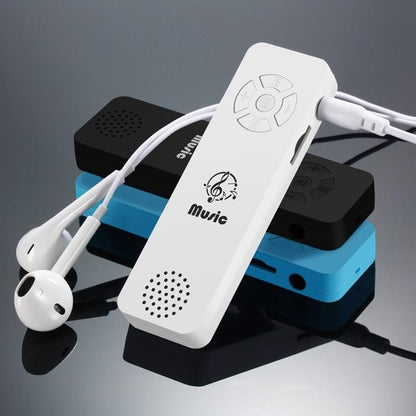 5 Piece Sports Running Mp3 Player With Tf Card Support - Black