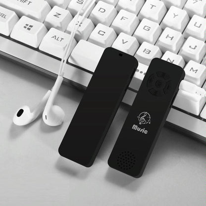 5 Piece Sports Running Mp3 Player With Tf Card Support - Black