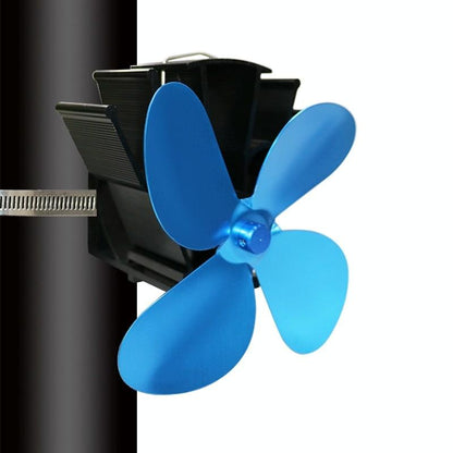 Thermodynamic Wall Mounted Fireplace Fan - no Magnets - Silver