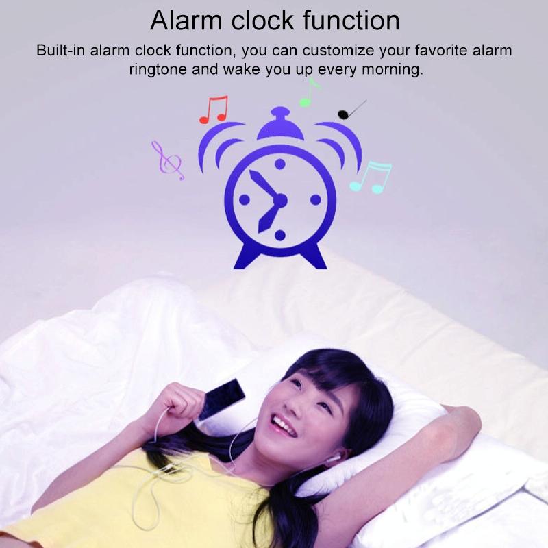1.8 Inch Metal Bluetooth Mp3 / Mp4 Player With Touch Screen 8Gb - 8Gb Rose Gold