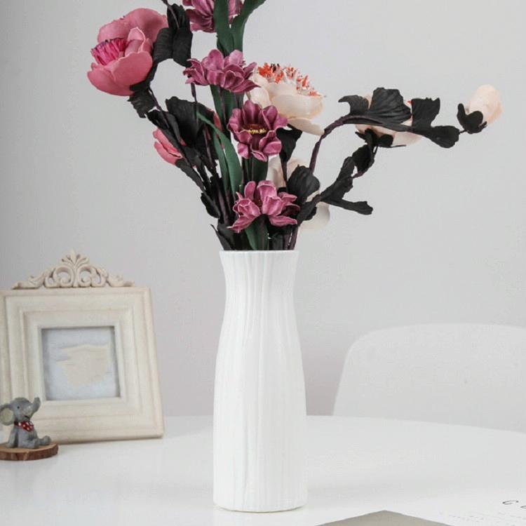 Versatile Plastic Vase for Home Decor and Flower Arrangements - Blue