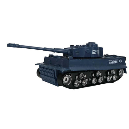 1 32 Four-way Rc Tank with Remote Control - Yellow
