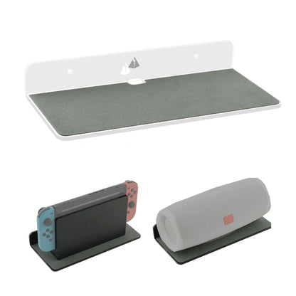 Bluetooth Speaker Wall Storage Bracket - Home Living Room Organizer - Transparent
