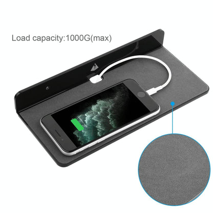 Bluetooth Speaker Wall Storage Bracket - Home Living Room Organizer - Transparent