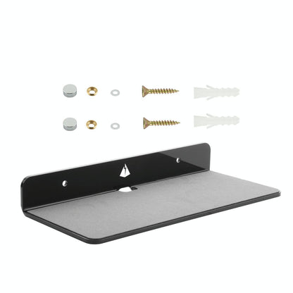 Bluetooth Speaker Wall Storage Bracket - Home Living Room Organizer - Transparent