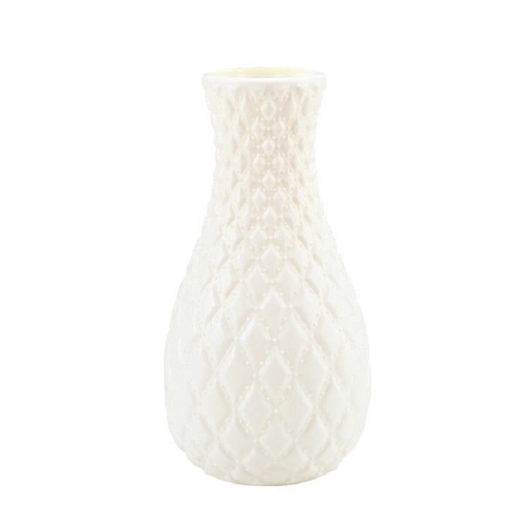 Hydroponic Plastic Vase for Dry and Wet Flower Arrangements - Desktop Furnishings - Blue