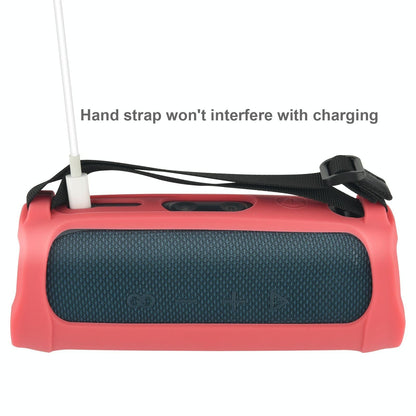 Soft Silicone Sleeve for Jbl Flip5 Speaker - Portable and Protective - Black