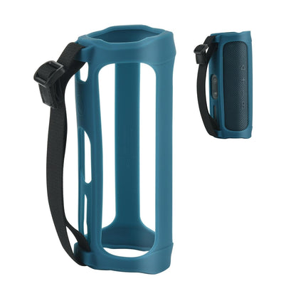 Soft Silicone Sleeve for Jbl Flip5 Speaker - Portable and Protective - Black