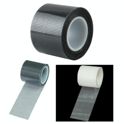 Anti-mosquito Door Curtain Net for Window Repair - Black
