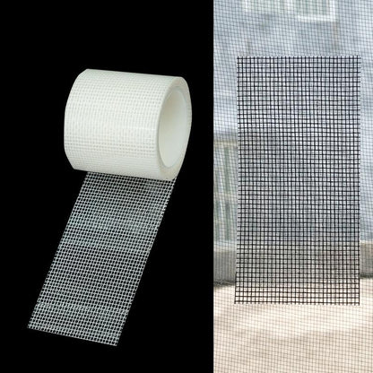 Anti-mosquito Door Curtain Net for Window Repair - Black