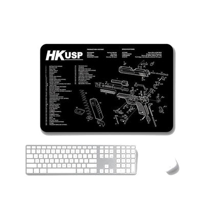 2 Pack Non Slip Gaming Mouse Pad 3Mm Thick - Sps-Browninghi-Power