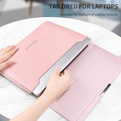 Waterproof 4-In-1 Laptop Holder With Wrist Protection - Fits 13 / 14 Inch - Grey