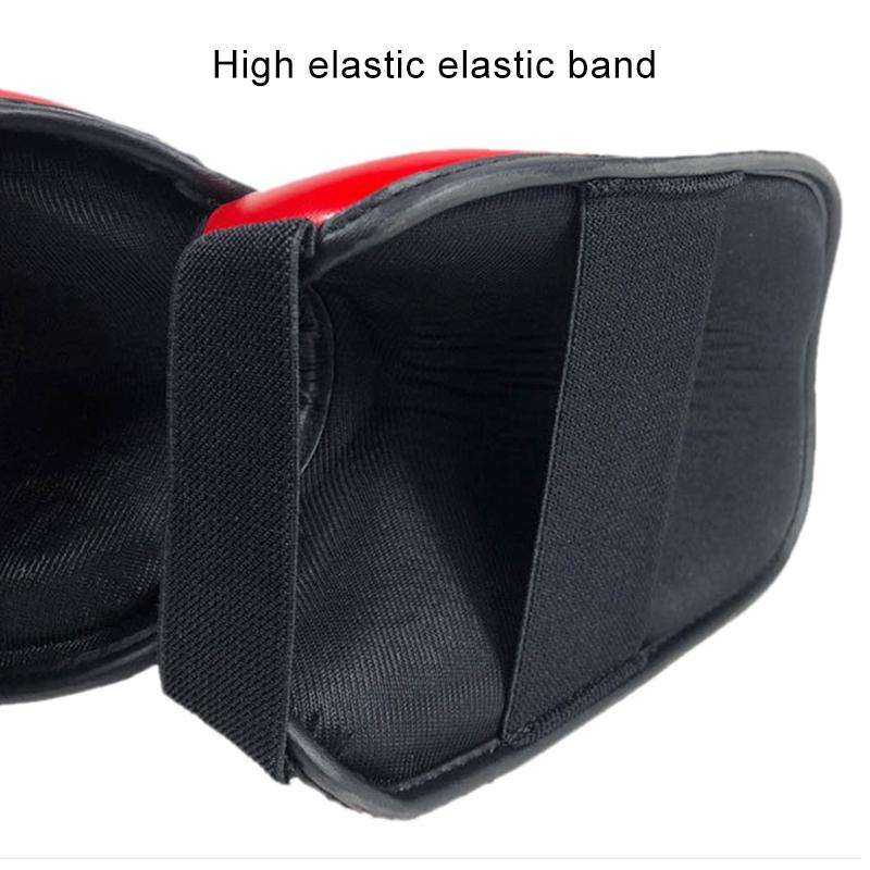 Training Leg Guards For Freestyle Grappling And Thai Boxing - Ankle Protection - Blue