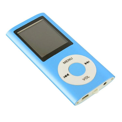 1.8 Inch Metal Mp4 Player + 16G Tf Card + Earphone + Cable - Rose Red - With Earphone+Cable