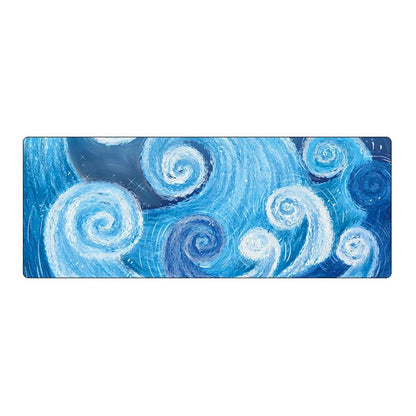 Spacious Mouse Pad For Desk - 3 Galaxy Tree