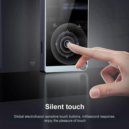 2.4 Inch Touch Mp4 / Mp3 Player 16Gb Memory E Book / Alarm / Timer No Bluetooth - Black