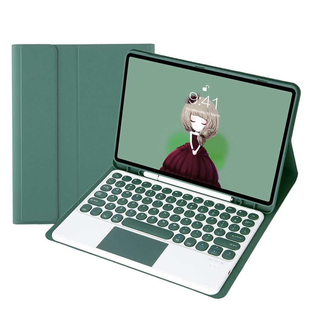 Detachable Bluetooth Keyboard Leather Case For Ipad 10.2 / Air 2019 / Pro 10.5 - Black - Eda001493803C