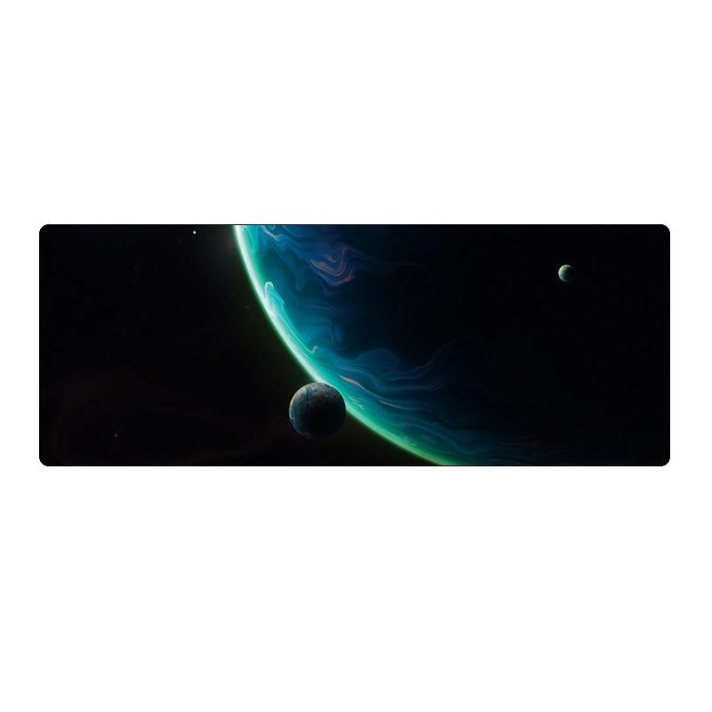 Spacious Mouse Pad For Desk - 4 Water Drops